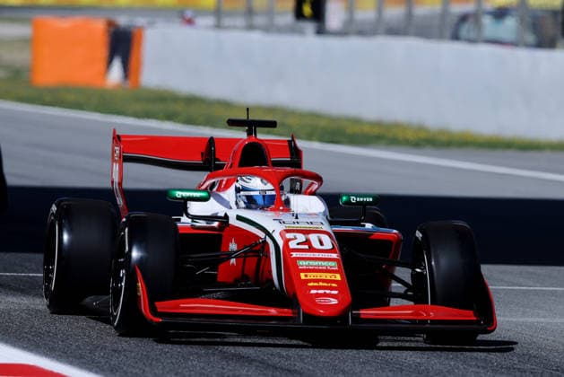 AUTO - FORMULA 3 2026 - BARCELONA 20 SHARP Louis (aus), Prema Racing, Dallara F3 2025, action during the 3rd round of the 2026 FIA Formula 3 Championship from June 12 to 14, 2026 on the Circuit de Barcelona-Catalunya, in Montmelo, Spain - MontmeloSpain  Copyright: xEricxAlonsox