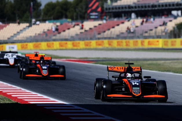 AUTO - FORMULA 3 2026 - BARCELONA 14 YAMAKOSHI Hiyu (jpn), Van Amersfoort Racing, Dallara F3 2025, action during the 3rd round of the 2026 FIA Formula 3 Championship from June 12 to 14, 2026 on the Circuit de Barcelona-Catalunya, in Montmelo, Spain - MontmeloSpain  Copyright: xEricxAlonsox