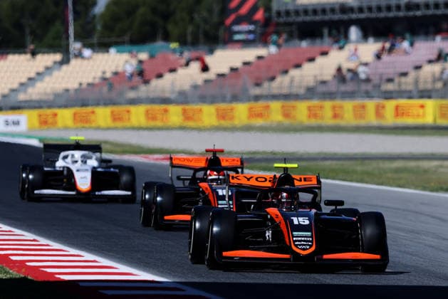 AUTO - FORMULA 3 2026 - BARCELONA 15 DELIGNY Enzo (fra), Van Amersfoort Racing, Dallara F3 2025, action during the 3rd round of the 2026 FIA Formula 3 Championship from June 12 to 14, 2026 on the Circuit de Barcelona-Catalunya, in Montmelo, Spain - MontmeloSpain  Copyright: xEricxAlonsox