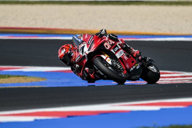MOTORSPORTS - Superbike - Pirelli Emilia Romagna Round Photo by IPA ABACAPRESS.COM85605220 - Iker Lecuona (ESP) on the Ducati Panigale V4R for Aruba.It Racing – Ducati during the Pirelli Emilia Romagna Round of the World Superbike (SBK) Championship in Italy, June 12, 2026 Italy Italy  Copyright: xIPAxSport ABACAx