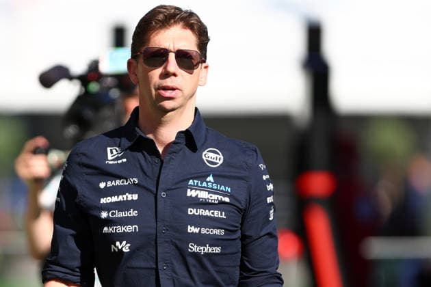 F1 Gran Prix of Spain James Volwes, team principal of Atlassian Williams Racing looks on in the Paddock during free practice 1 ahead of the F1 Grand Prix of Catalunya at Montemelo Circuit on June 12, 2026 in Barcelona, Spain. Barcelona Circuit de Catalunya Spain Copyright: xMarcoxCanonierox