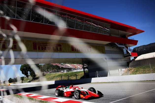 AUTO - FORMULA 2 2026 - BARCELONA 11 MONTOYA Sebastian (col), Prema Racing, Dallara F2 2024, action during the 5th round of the 2026 FIA Formula 2 Championship from June 12 to 14, 2026 on the Circuit de Barcelona-Catalunya, in Montmelo, Spain - MontmeloSpain  Copyright: xEricxAlonsox