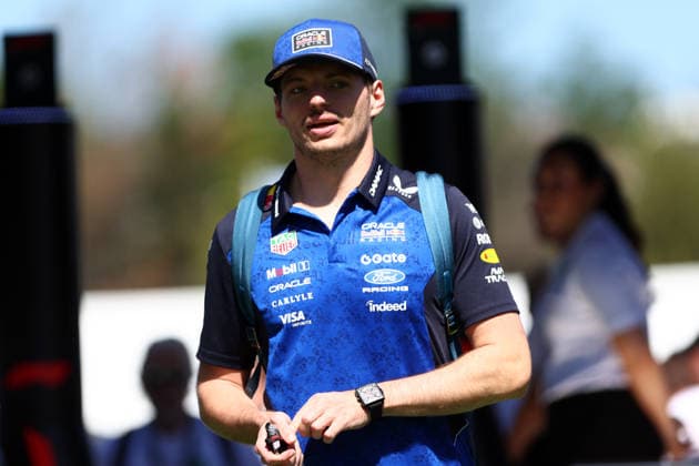 F1 Gran Prix of Spain Max Verstappen of Oracle Red Bull Racing looks on in the Paddock during free practice 1 ahead of the F1 Grand Prix of Catalunya at Montemelo Circuit on June 12, 2026 in Barcelona, Spain. Barcelona Circuit de Catalunya Spain Copyright: xMarcoxCanonierox