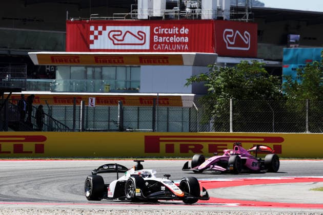 AUTO - FORMULA 2 2026 - BARCELONA 05 LEON Noel (mex), Campos Racing, Dallara F2 2024, action during the 5th round of the 2026 FIA Formula 2 Championship from June 12 to 14, 2026 on the Circuit de Barcelona-Catalunya, in Montmelo, Spain - MontmeloSpain  Copyright: xEricxAlonsox