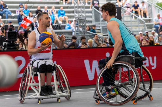 BASKETBALL - FIBA 3x3 World Tour VIENNA,AUSTRIA,12.JUN.26 - BASKETBALL - FIBA 3x3 World Tour. Image shows participants.  GEPAxpictures xPhilippxBrem