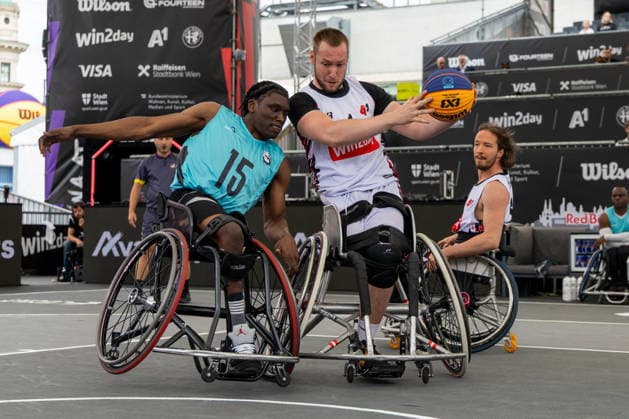 BASKETBALL - FIBA 3x3 World Tour VIENNA,AUSTRIA,12.JUN.26 - BASKETBALL - FIBA 3x3 World Tour. Image shows participants.  GEPAxpictures xPhilippxBrem