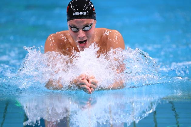 SWIMMING AUSTRALIAN TRIALS, Bailey Lello during the Men s 200m Breaststroke on day 5 of the 2026 Australian Swimming Trials at Sydney Olympic Park Aquatic Centre in Sydney, Friday, June 12, 2026. ( NO ARCHIVING, EDITORIAL USE ONLY SYDNEY NEW SOUTH WALES AUSTRALIA  Copyright: xDEANxLEWINSx 20260612110607158676