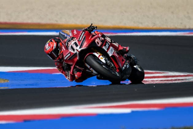 MOTORSPORTS - Superbike - Pirelli Emilia Romagna Round Photo by IPA ABACAPRESS.COM85605388 - Nicolo Bulega ITA Ducati Panigale V4R Aruba.It Racing - Ducati during the Pirelli Emilia Romagna Round, World Superbike (SBK) race in Italy, June 12, 2026 Italy Italy  Copyright: xIPAxSport ABACAx