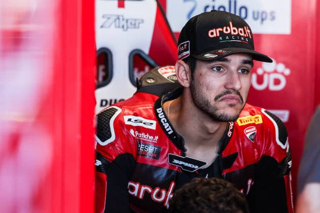 FIM SBK Superbike World Championship, WM, Weltmeisterschaft Pirelli Emilia-Romagna Round 7 - Free Practice 1 - Misano Adriatico 12 06 2026 Iker Lecuona of Aruba.it Racing - Ducati with Ducati Panigale V4R seen during FIM SBK Superbike World Championship Pirelli Emilia-Romagna Round 7 - Free Practice 1 at Misano World Circuit Marco Simoncelli in Misano Adriatico, Italy