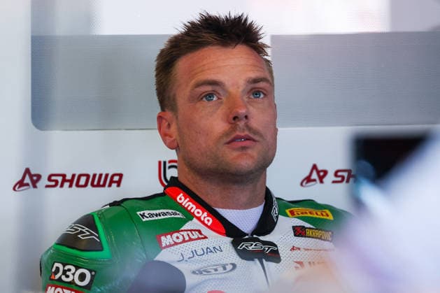 FIM SBK Superbike World Championship, WM, Weltmeisterschaft Pirelli Emilia-Romagna Round 7 - Free Practice 1 - Misano Adriatico 12 06 2026 Alex Lowes of Bimota by Kawasaki Racing Team with Bimota KB998 Rimini seen during FIM SBK Superbike World Championship Pirelli Emilia-Romagna Round 7 - Free Practice 1 at Misano World Circuit Marco Simoncelli in Misano Adriatico, Italy