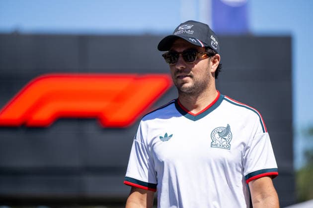 ESP, MSC Cruises Grand Prix von Barcelona-Katalonien, Freies Training, Formel 1 Weltmeisterschaft Saison 2026 12.06.2026, Circuit de Barcelona Catalunya, Barcelona, ESP, MSC Cruises Grand Prix von Barcelona-Katalonien, Freies Training, Formel 1 Weltmeisterschaft Saison 2026, im Bild Sergio Checo Perez (Cadillac F1 Team, Mexiko, 11) mit Adidas Trikot,