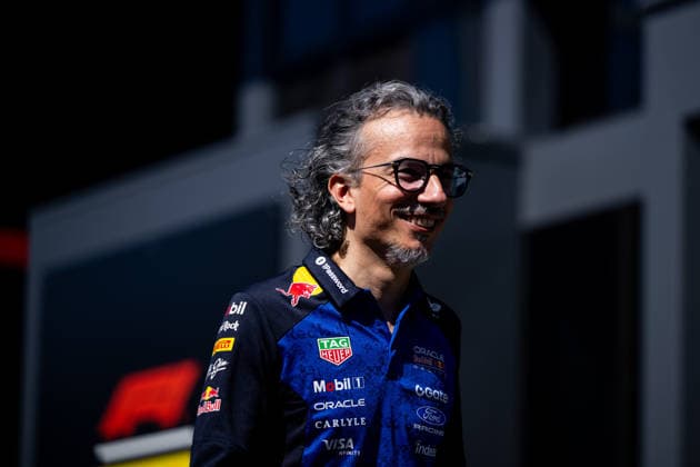 ESP, MSC Cruises Grand Prix von Barcelona-Katalonien, Freies Training, Formel 1 Weltmeisterschaft Saison 2026 12.06.2026, Circuit de Barcelona Catalunya, Barcelona, ESP, MSC Cruises Grand Prix von Barcelona-Katalonien, Freies Training, Formel 1 Weltmeisterschaft Saison 2026, im Bild Laurent Mekies (Oracle Red Bull Racing, Teamchef),