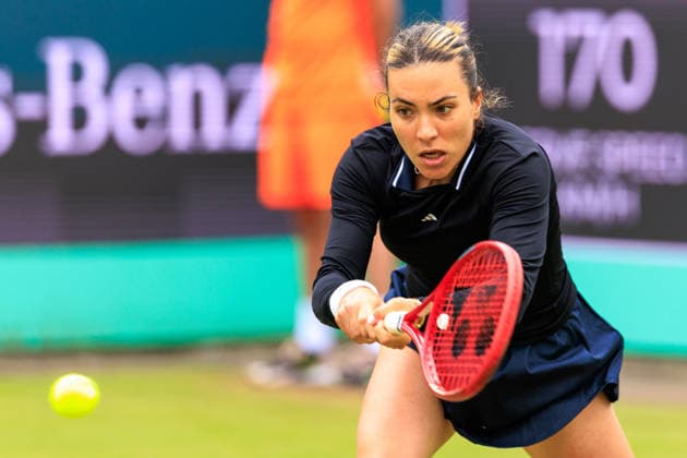 2026-06-12 - Libema Open 2026 ROSMALEN, NETHERLANDS - JUNE 12: Elena-Gabriela Ruse of Romania during the Libema Open 2026 at Autotron on June 12, 2026 in Rosmalen, Netherlands Rosmalen Autotron Netherlands Content not available for redistribution in The Netherlands directly or indirectly through any third parties. Copyright: xMarcelxvanxPlateringenx
