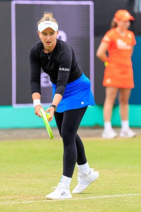 2026-06-12 - Libema Open 2026 ROSMALEN, NETHERLANDS - JUNE 12: Barbora Krejcikova of Czechia during the Libema Open 2026 at Autotron on June 12, 2026 in Rosmalen, Netherlands Rosmalen Autotron Netherlands Content not available for redistribution in The Netherlands directly or indirectly through any third parties. Copyright: xMarcelxvanxPlateringenx