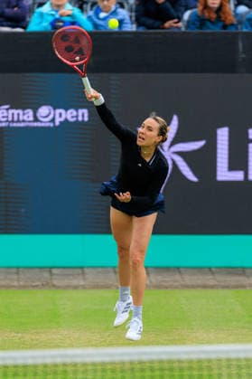 2026-06-12 - Libema Open 2026 ROSMALEN, NETHERLANDS - JUNE 12: Elena-Gabriela Ruse of Romania during the Libema Open 2026 at Autotron on June 12, 2026 in Rosmalen, Netherlands Rosmalen Autotron Netherlands Content not available for redistribution in The Netherlands directly or indirectly through any third parties. Copyright: xMarcelxvanxPlateringenx