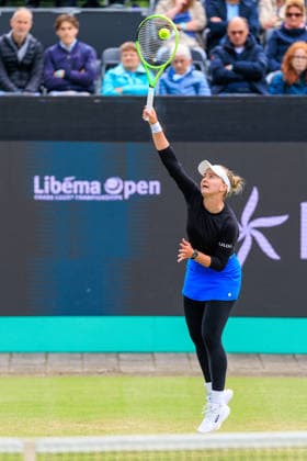 2026-06-12 - Libema Open 2026 ROSMALEN, NETHERLANDS - JUNE 12: Barbora Krejcikova of Czechia during the Libema Open 2026 at Autotron on June 12, 2026 in Rosmalen, Netherlands Rosmalen Autotron Netherlands Content not available for redistribution in The Netherlands directly or indirectly through any third parties. Copyright: xMarcelxvanxPlateringenx