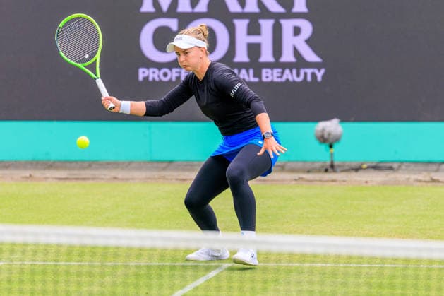 2026-06-12 - Libema Open 2026 ROSMALEN, NETHERLANDS - JUNE 12: Barbora Krejcikova of Czechia during the Libema Open 2026 at Autotron on June 12, 2026 in Rosmalen, Netherlands Rosmalen Autotron Netherlands Content not available for redistribution in The Netherlands directly or indirectly through any third parties. Copyright: xMarcelxvanxPlateringenx