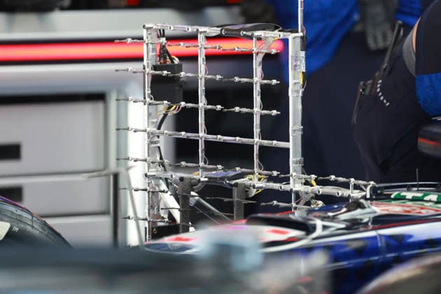 F1 - BARCELONA-CATALUNYA GRAND PRIX 2026 Red Bull Racing Ford RB22, mechanical detail sensors aerodynamism, aerodynamic, aerodynamics during the Formula 1 Barcelona-Catalunya Grand Prix 2026, 7th round of the 2026 Formula One World Championship, WM, Weltmeisterschaft from June 12 to 14, 2026 on the Circuit de Barcelona-Catalunya, in Montmelo, Spain - MontmeloSpain  Copyright: xXavixBonillax