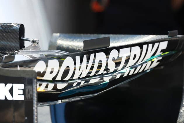 F1 - BARCELONA-CATALUNYA GRAND PRIX 2026 Mercedes AMG F1 Team W17, mechanical detail rear wing aerodynamism, aerodynamic, aerodynamics during the Formula 1 Barcelona-Catalunya Grand Prix 2026, 7th round of the 2026 Formula One World Championship, WM, Weltmeisterschaft from June 12 to 14, 2026 on the Circuit de Barcelona-Catalunya, in Montmelo, Spain - MontmeloSpain  Copyright: xXavixBonillax
