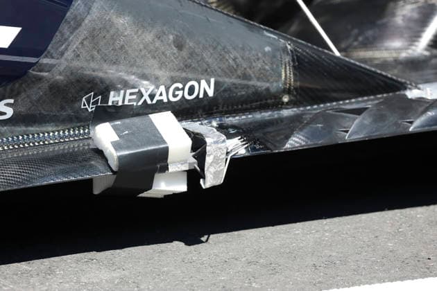 F1 - BARCELONA-CATALUNYA GRAND PRIX 2026 Red Bull Racing Ford RB22, mechanical detail floor aerodynamism, aerodynamic, aerodynamics during the Formula 1 Barcelona-Catalunya Grand Prix 2026, 7th round of the 2026 Formula One World Championship, WM, Weltmeisterschaft from June 12 to 14, 2026 on the Circuit de Barcelona-Catalunya, in Montmelo, Spain - MontmeloSpain  Copyright: xXavixBonillax