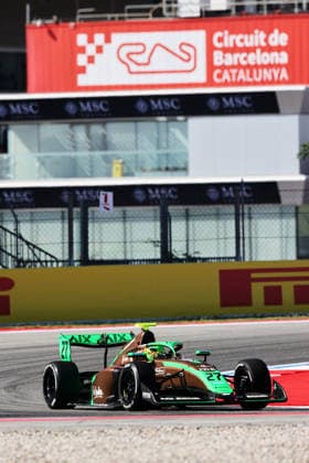 AUTO - FORMULA 3 2026 - BARCELONA 27 DAVID Yevan (lka), AIX Racing, Dallara F3 2025, action during the 3rd round of the 2026 FIA Formula 3 Championship from June 12 to 14, 2026 on the Circuit de Barcelona-Catalunya, in Montmelo, Spain - MontmeloSpain  Copyright: xEricxAlonsox