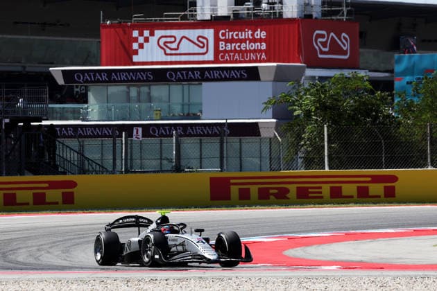 AUTO - FORMULA 2 2026 - BARCELONA 04 HERTA Colton (usa), Hitech TGR, Dallara F2 2024, action during the 5th round of the 2026 FIA Formula 2 Championship from June 12 to 14, 2026 on the Circuit de Barcelona-Catalunya, in Montmelo, Spain - MontmeloSpain  Copyright: xEricxAlonsox
