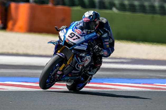 IPA85606434 - Xavi Vierge (ESP) on a Yamaha YZF-R1 sponsored by Pata Maxus during the Pirelli Emilia Romagna Round of the World Superbike (SBK) championship in Italy, June 12, 2026  Copyright: xAlessioxMarini IPAxSportx xx 85606434