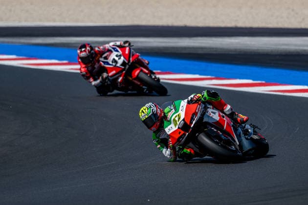 IPA85606363 - Axel Bassani (ITA) on the Bimota KB998, ridden by the Kawasaki Racing Team during the Pirelli Emilia Romagna Round of the World Superbike (SBK) championship in Italy, June 12, 2026  Copyright: xAlessioxMarini IPAxSportx xx 85606363
