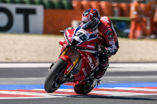 IPA85606454 - Somkiat Chantra (THA) on a Honda CBR1000RR-R SP from Honda HRC during the Pirelli Emilia Romagna Round of the World Superbike (SBK) Championship in Italy, June 12, 2026  Copyright: xAlessioxMarini IPAxSportx xx 85606454