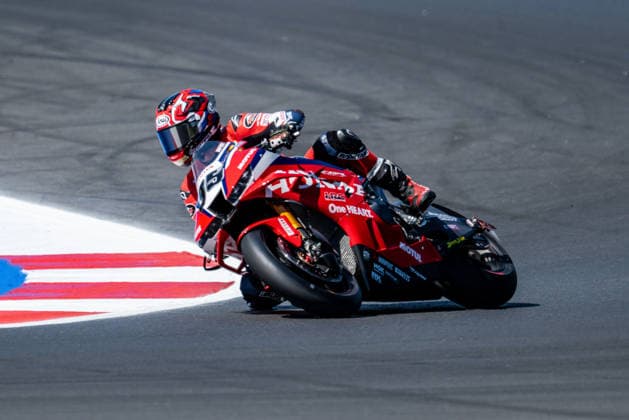 IPA85606369 - Somkiat Chantra (THA) on a Honda CBR1000RR-R SP from Honda HRC during the Pirelli Emilia Romagna Round of the World Superbike (SBK) Championship in Italy, June 12, 2026  Copyright: xAlessioxMarini IPAxSportx xx 85606369
