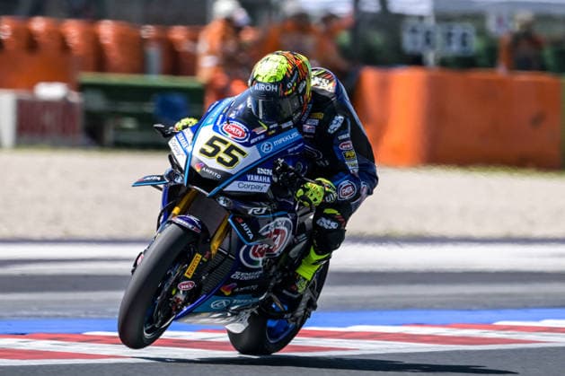 MOTORSPORTS - Superbike - Pirelli Emilia Romagna Round Photo by IPA ABACAPRESS.COM85606401 - Andrea Locatelli (ITA) on a Yamaha YZF-R1 sponsored by Pata Maxus Yamaha during the Pirelli Emilia Romagna Round of the World Superbike (SBK) championship in Italy, June 12, 2026 Italy Italy  Copyright: xIPAxSport ABACAx