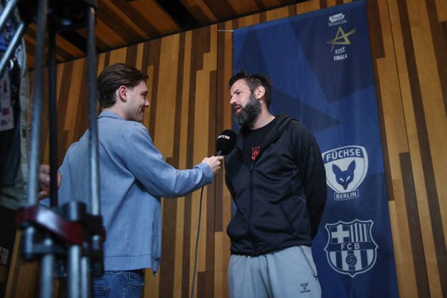 12.06.2026, xtgx, Handball, EHF Champions League, Media Day v.l. Bennet Wiegert (Magdeburg, Trainer) Koeln