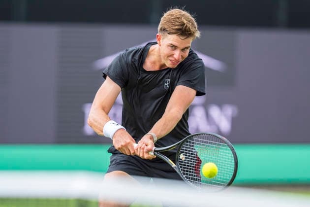 2026-06-12 - Libema Open 2026 ROSMALEN, NETHERLANDS - JUNE 12: Thijs Boogaard of The Netherlands during the Libema Open 2026 at the Autotron on June 12, 2026 in Rosmalen, Netherlands Rosmalen Autotron Netherlands Content not available for redistribution in The Netherlands directly or indirectly through any third parties. Copyright: xEwoutxPahudxdexMortangesx