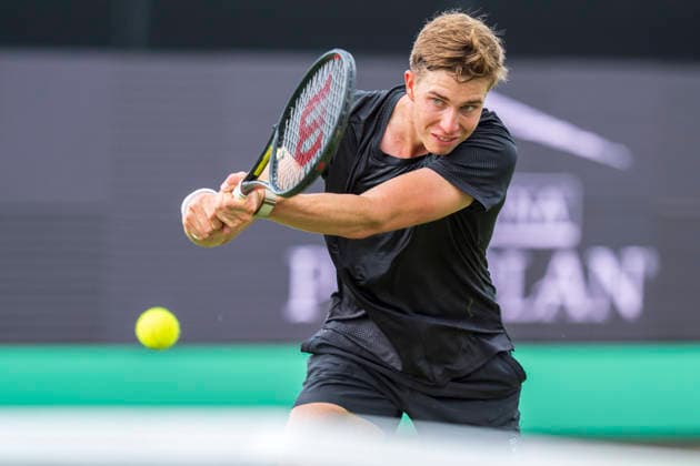2026-06-12 - Libema Open 2026 ROSMALEN, NETHERLANDS - JUNE 12: Thijs Boogaard of The Netherlands during the Libema Open 2026 at the Autotron on June 12, 2026 in Rosmalen, Netherlands Rosmalen Autotron Netherlands Content not available for redistribution in The Netherlands directly or indirectly through any third parties. Copyright: xEwoutxPahudxdexMortangesx