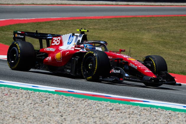 F1 Grand Prix of Barcelona-Catalunya - Practice Dino Beganovic of Sweden driving the (38) Scuderia Ferrari SF-26 on track during the practice ahead of the F1 Grand Prix of Barcelona-Catalunya at Circuit de Barcelona-Catalunya on June 12, 2026, in Barcelona, Spain. Barcelona Circuit de Barcelona-Catalunya Catalunya Spain RL_F1GPBCN_2K26_000187 Copyright: xRicardoxLarreinax