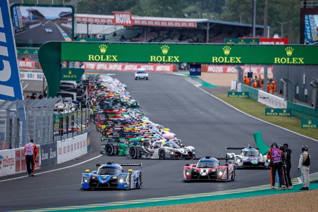 AUTO - ROAD TO LE MANS 2026 Start of the race during the Road to Le Mans 2026, 3rd round of the 2026 Michelin Le Mans Cup, from June 10 to 12, 2026 on the Circuit des 24 Heures du Mans in Le Mans, France - Le MansFrance  Copyright: xPauloxMariax