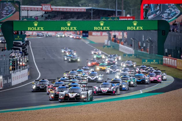 AUTO - ROAD TO LE MANS 2026 Start of the race during the Road to Le Mans 2026, 3rd round of the 2026 Michelin Le Mans Cup, from June 10 to 12, 2026 on the Circuit des 24 Heures du Mans in Le Mans, France - Le MansFrance  Copyright: xPauloxMariax