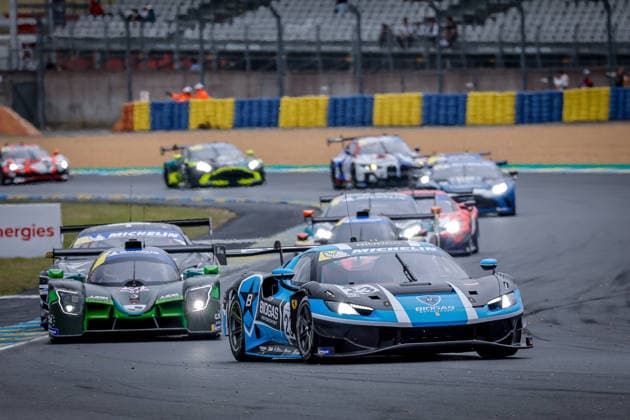 AUTO - ROAD TO LE MANS 2026 23 MAYOLA COMADIRA Josep (esp), RUEDA Fran (esp), Biogas Motorsport MLMC, Ferrari 296 GT3 Evo, action during the Road to Le Mans 2026, 3rd round of the 2026 Michelin Le Mans Cup, from June 10 to 12, 2026 on the Circuit des 24 Heures du Mans in Le Mans, France - Le MansFrance  Copyright: xPauloxMariax