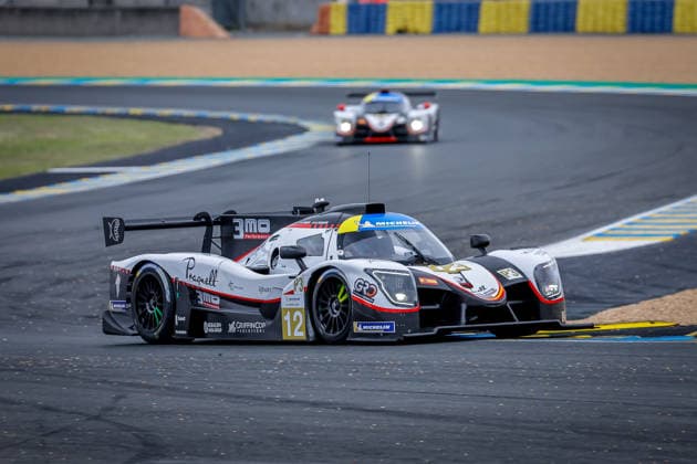 AUTO - ROAD TO LE MANS 2026 12 ROGEON Arthur (fra), RABER August (uae), Brutal Fish by Campos MLMC, Ligier JS P325 - Toyota, action during the Road to Le Mans 2026, 3rd round of the 2026 Michelin Le Mans Cup, from June 10 to 12, 2026 on the Circuit des 24 Heures du Mans in Le Mans, France - Le MansFrance  Copyright: xPauloxMariax