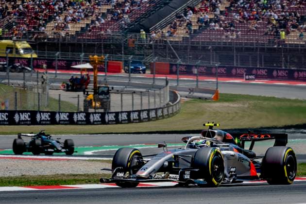 BARCELONA - Formula 1 driver Gabriel Bortoleto of Audi Revolut F1 Team during the Formula 1 Spain-Catalonia at the Circuit de Barcelona-Catalunya on June 12, 2026 in Barcelona, Spain. (Photo by DeFodi Images) -