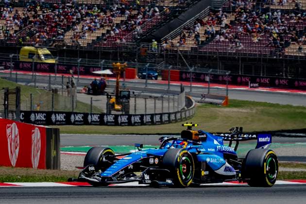 BARCELONA - Formula 1 driver Carlos Sainz of Atlassian Williams F1 Team during the Formula 1 Spain-Catalonia at the Circuit de Barcelona-Catalunya on June 12, 2026 in Barcelona, Spain. (Photo by DeFodi Images) -