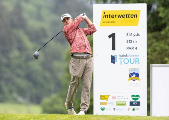 GOLF - Interwetten Open HAUS,AUSTRIA,12.JUN.26 - GOLF - HotelPlanner Tour, Interwetten Open, Golfclub Schladming. Image shows Stephan Csoengei (AUT).  GEPAxpictures xHaraldxSteiner