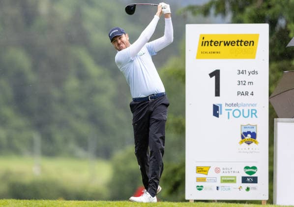 GOLF - Interwetten Open HAUS,AUSTRIA,12.JUN.26 - GOLF - HotelPlanner Tour, Interwetten Open, Golfclub Schladming. Image shows Steven Brown (ENG).  GEPAxpictures xHaraldxSteiner