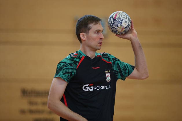 12.06.2026, xtgx, Handball, EHF Champions League, Abschlusstraining SC Magdeburg v.l. Nikola Portner (Magdeburg, 80) Koeln