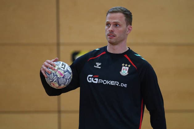 12.06.2026, xtgx, Handball, EHF Champions League, Abschlusstraining SC Magdeburg v.l. Omar Ingi Magnusson (Magdeburg, 14) Koeln
