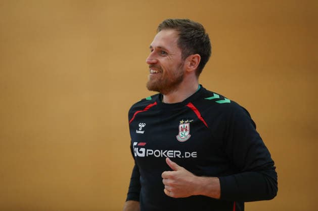 12.06.2026, xtgx, Handball, EHF Champions League, Abschlusstraining SC Magdeburg v.l. Albin Lagergren (Magdeburg, 21) Koeln