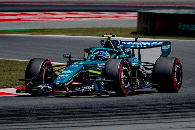 BARCELONA - Formula 1 driver Fernando Alonso of Aston Martin Aramco Formula 1 Team during the Formula 1 Spain-Catalonia at the Circuit de Barcelona-Catalunya on June 12, 2026 in Barcelona, Spain. (Photo by DeFodi Images) -