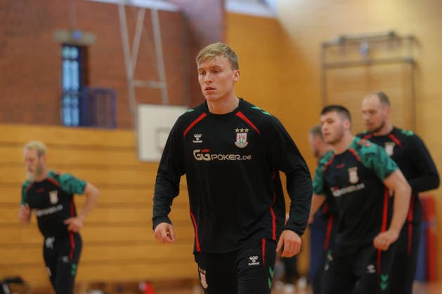 12.06.2026, xtgx, Handball, EHF Champions League, Abschlusstraining SC Magdeburg v.l. Gisli Thorgeir Kristjansson (Magdeburg, 10) Koeln
