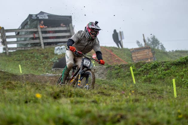 Whoop UCI Mountainbike World Series Leogang Downhill WILLIAMS Jordan SPECIALIZED GRAVITYat Whoop UCI Mountainbike World Series Leogang Downhill, 12.06.2026,in Leogang,AUT Foto: Sebastian Sternemann