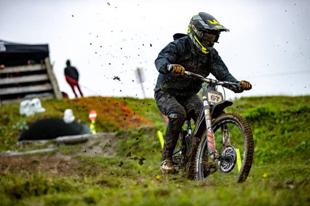 Whoop UCI Mountainbike World Series Leogang Downhill KERR Henry AON RACINGat Whoop UCI Mountainbike World Series Leogang Downhill, 12.06.2026,in Leogang,AUT Foto: Sebastian Sternemann